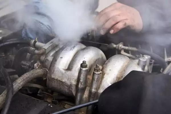 mobil overheat